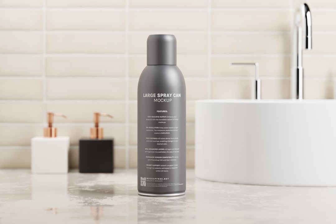 Photo Lubricant bottle